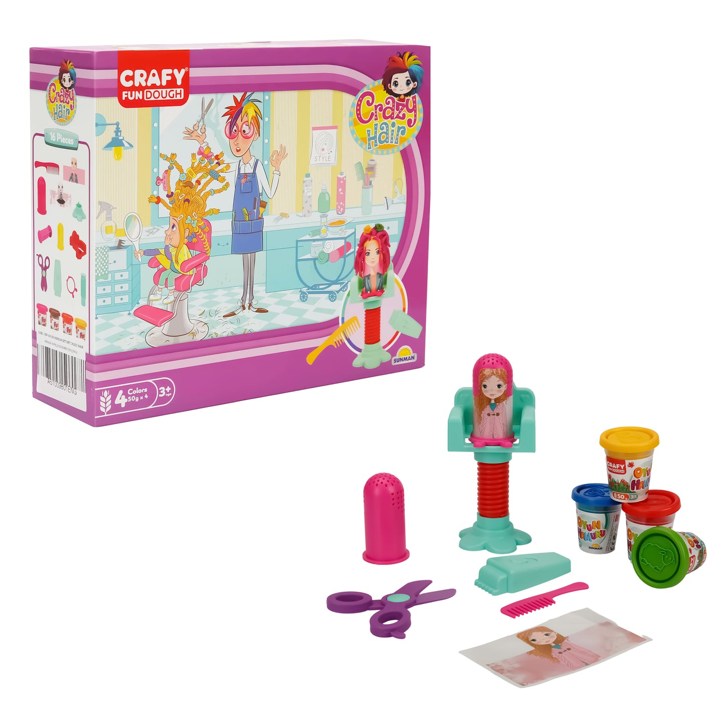 Set de Masilla -  Pelo Loco