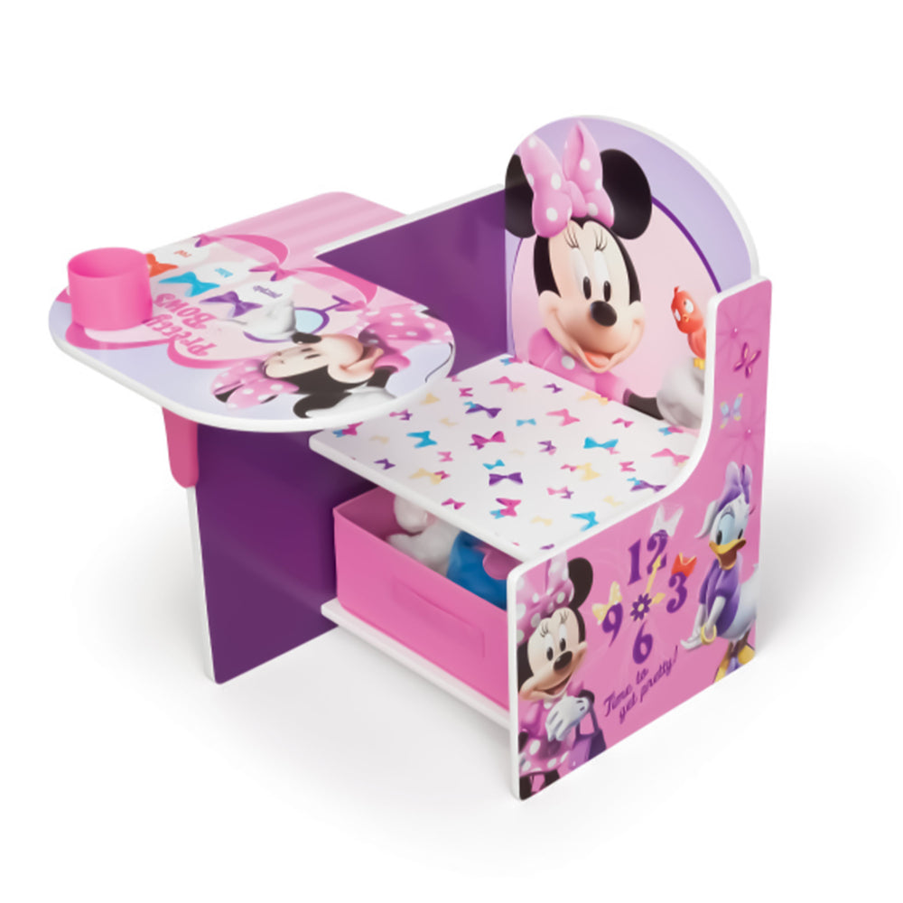 Escritorio con Silla + Contenedor de Almacenamiento