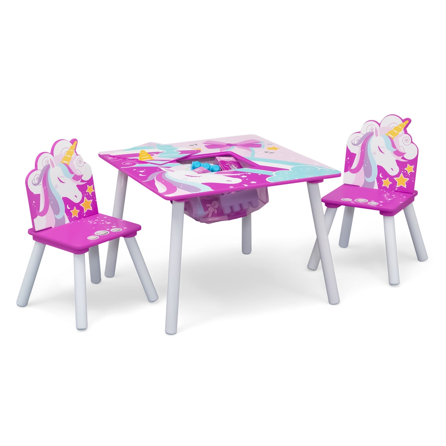 Conjunto de sillas y mesa 3pzs