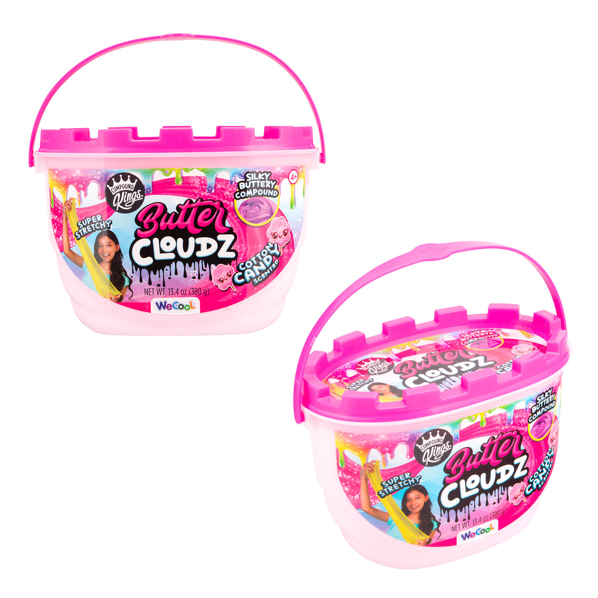 Slime Algodón Rosa