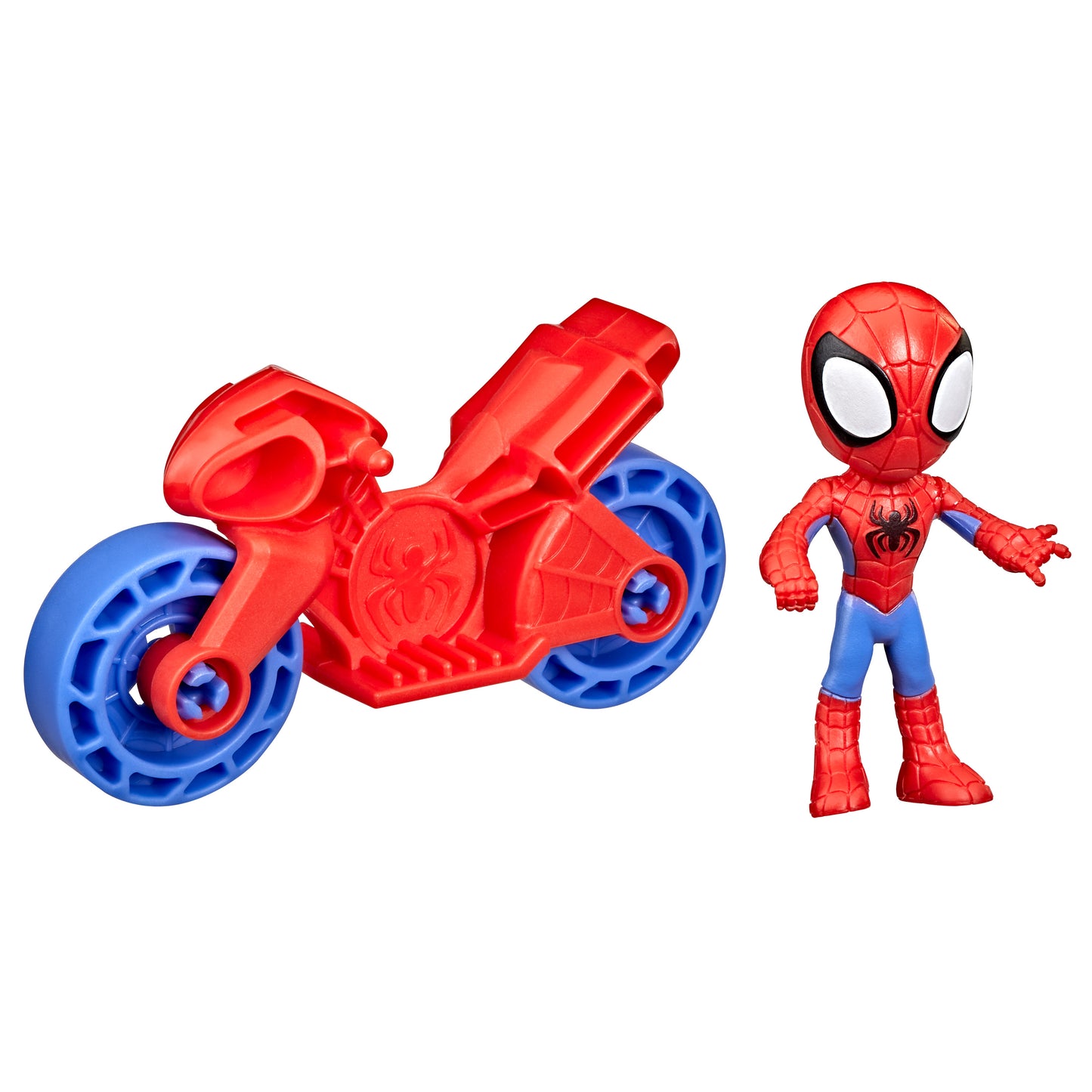 Figura y Motocicleta de Spidey and his Amazing Friends