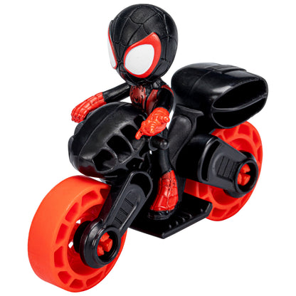 Figura y Motocicleta de Spidey and his Amazing Friends