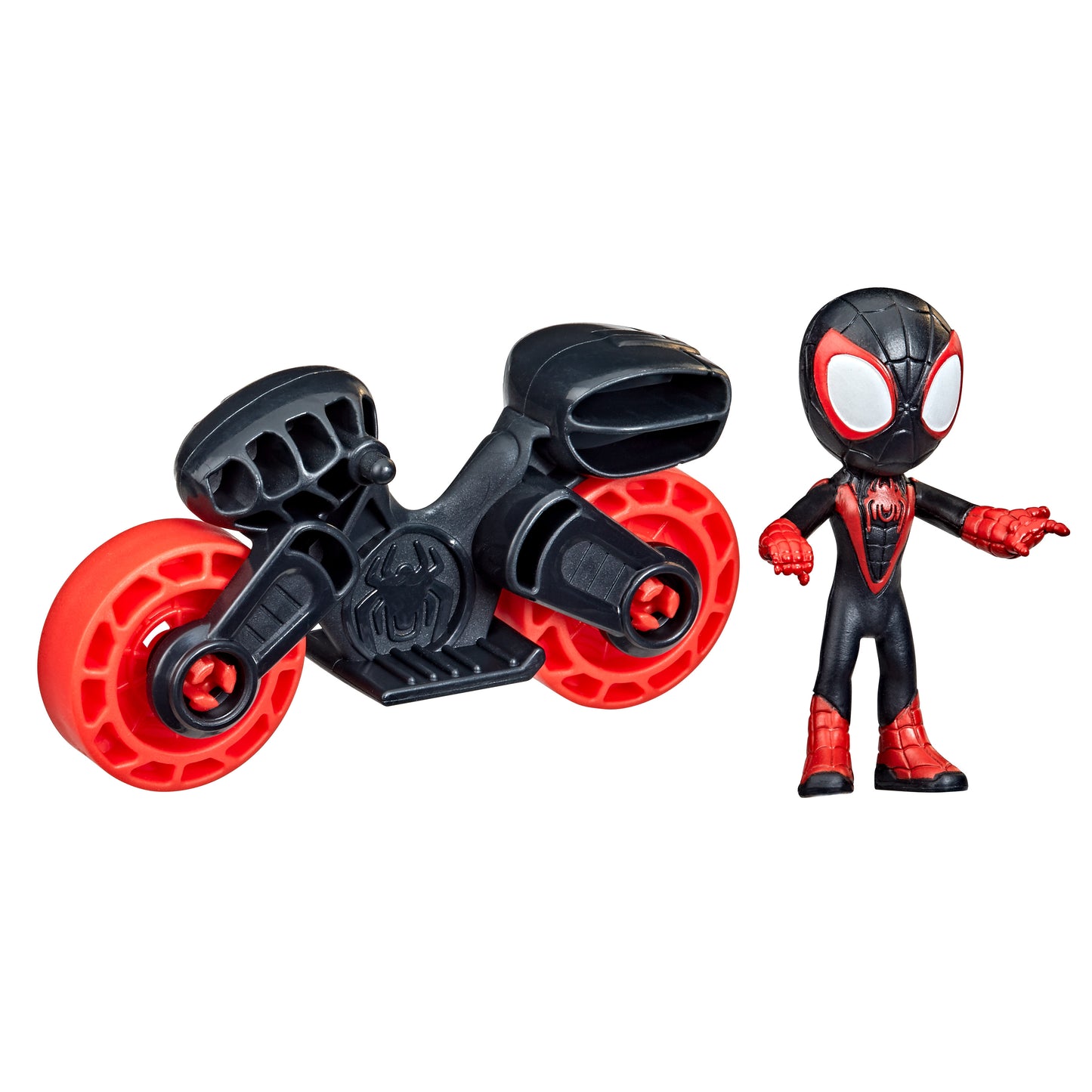 Figura y Motocicleta de Spidey and his Amazing Friends