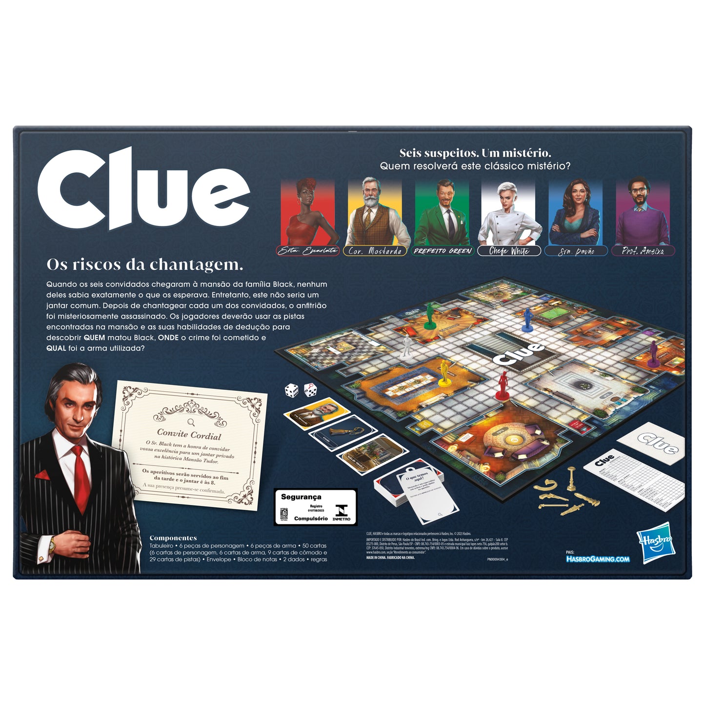 Clue/ Juego clásico de Investigación
