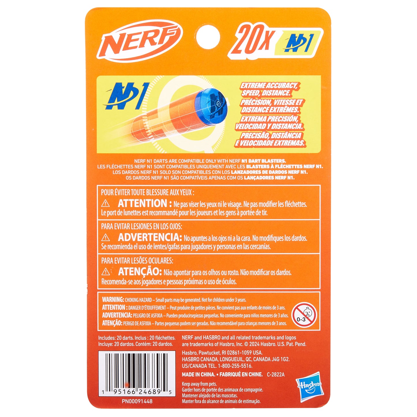Nerf Serie N Repuesto de 20 Dardos
