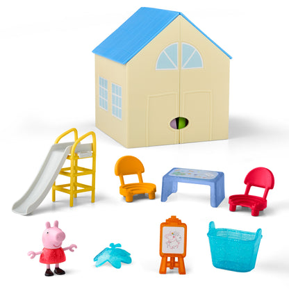 Peppa Pig Casa abierta con Accesorios