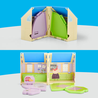 Peppa Pig Casa abierta con Accesorios