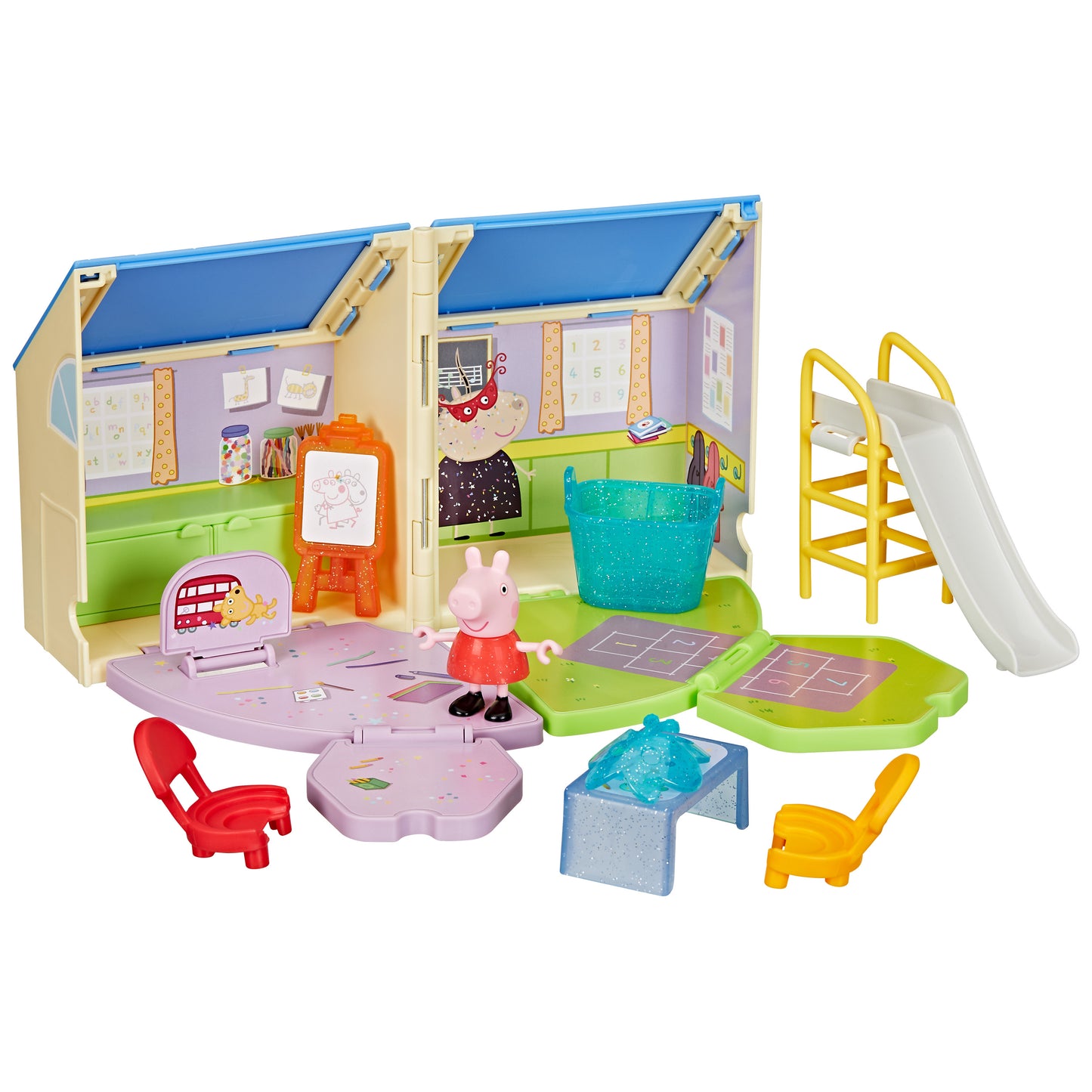 Peppa Pig Casa abierta con Accesorios