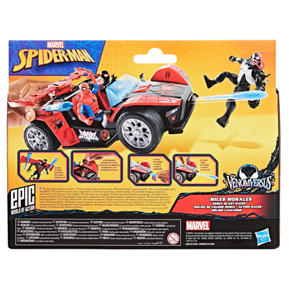 Miles Auto con Blasters Spiderman Venomversus