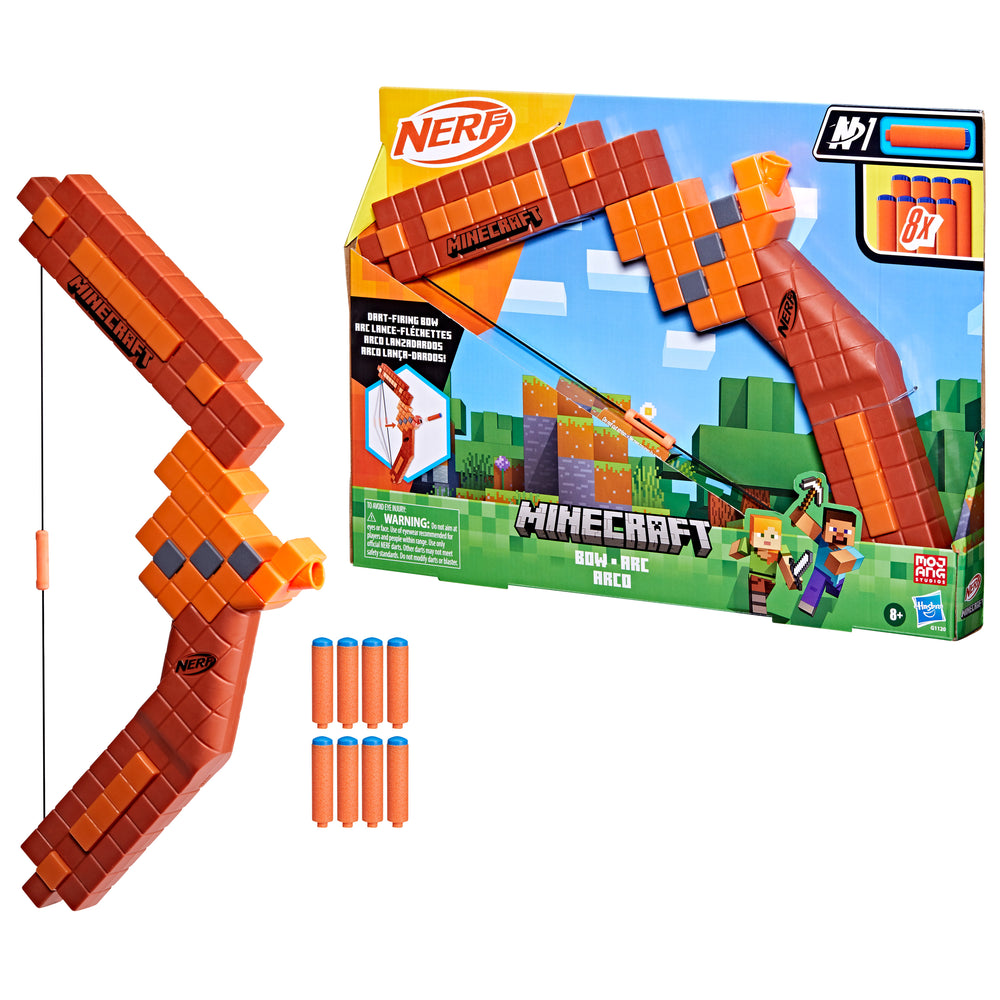 Nerf Arco de Minecraft