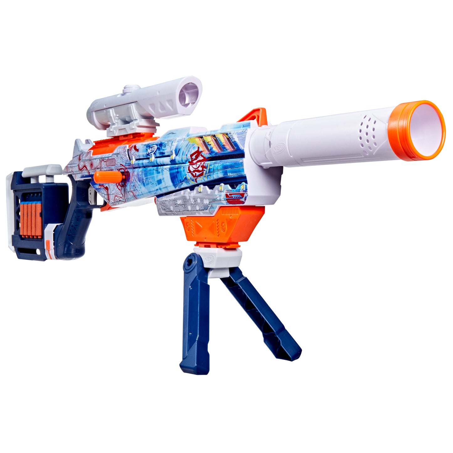 Rifle francotirador Nerf Arctic Zerostriker